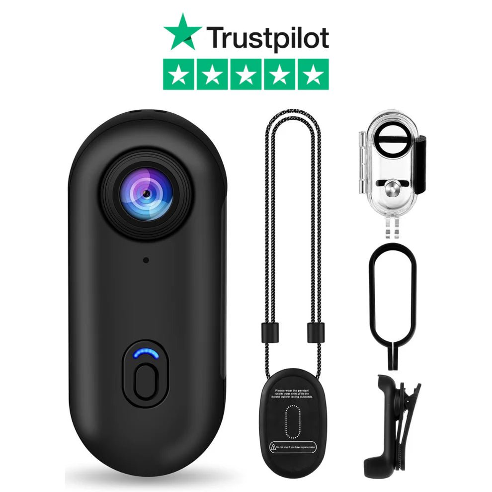 VisusCam - Mini 120° 4K Camera for Recording - Luminous