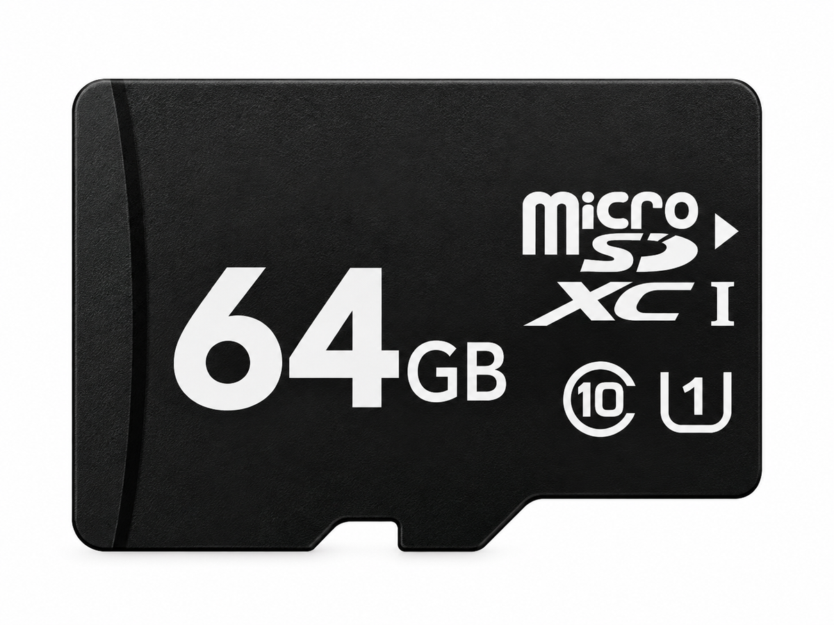 64GB Class 10 microSD Card