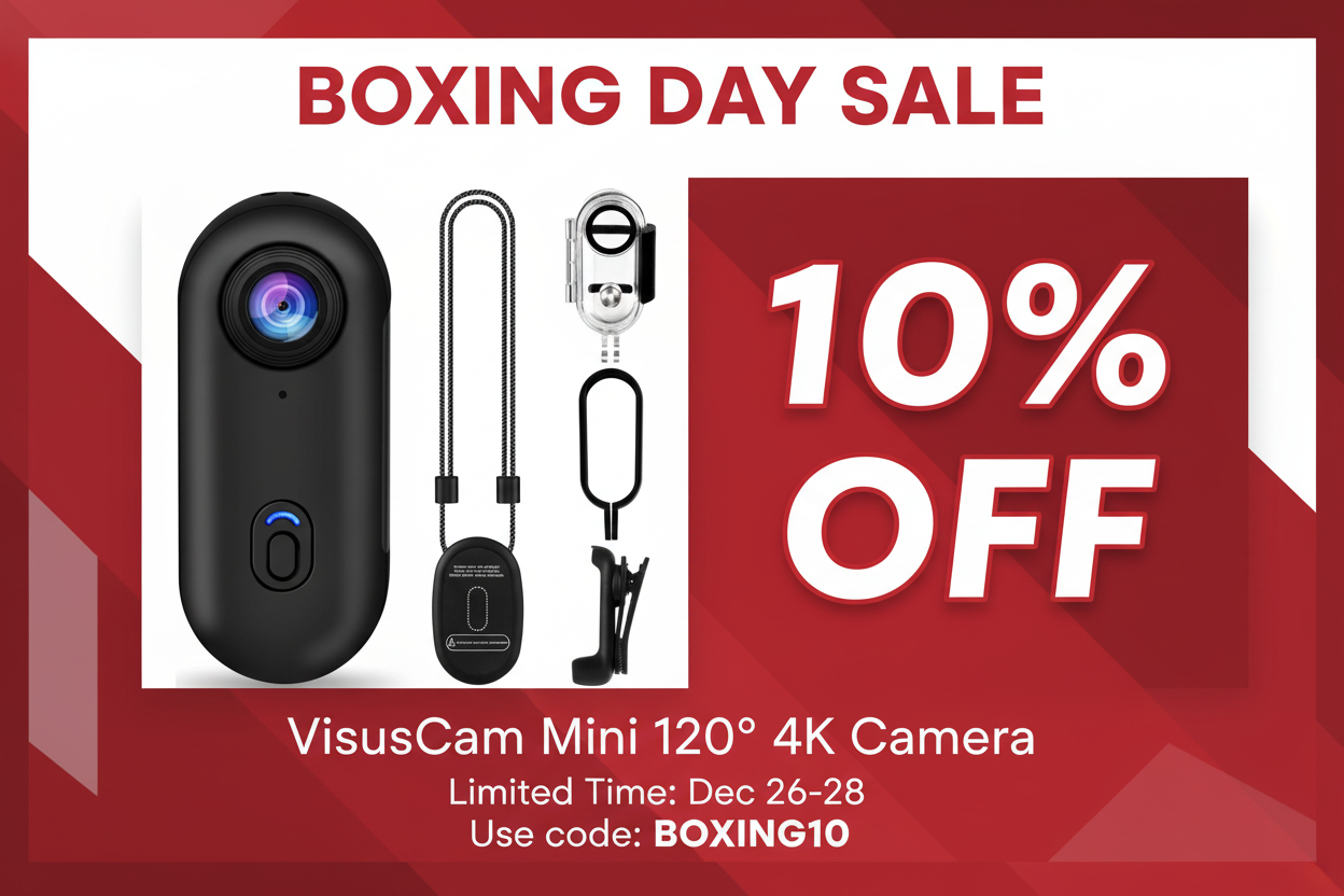 Banner Boxing Day VisusCam 10% OFF