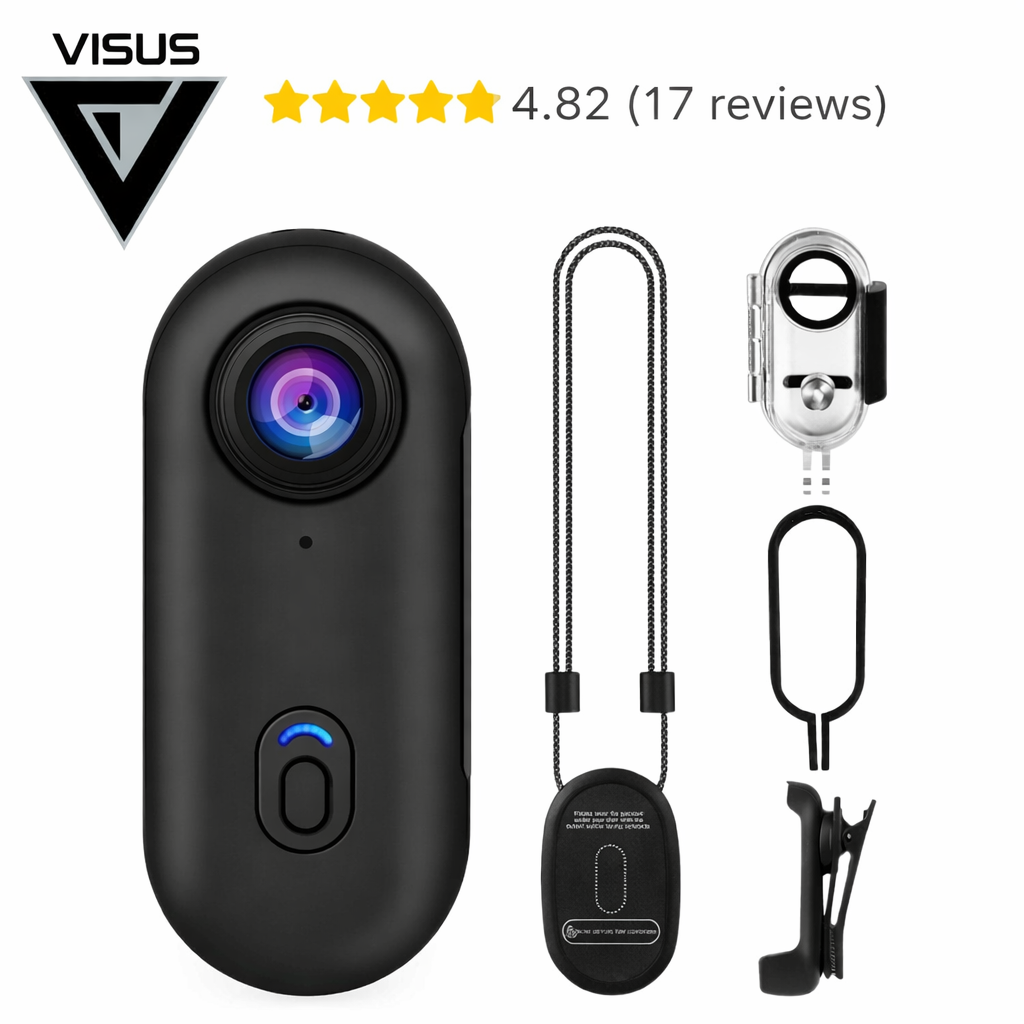 VisusCam® Original — Record in True 4K, Hands-Free